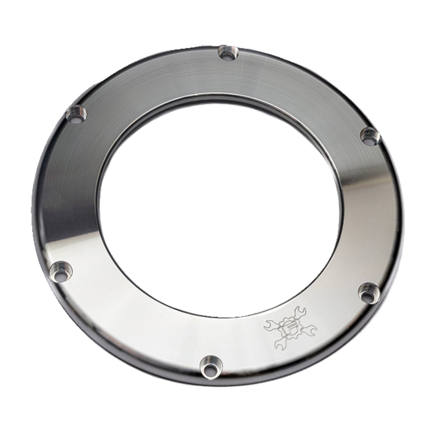 Feuling replacement BA air filter cover - Raw - Clear