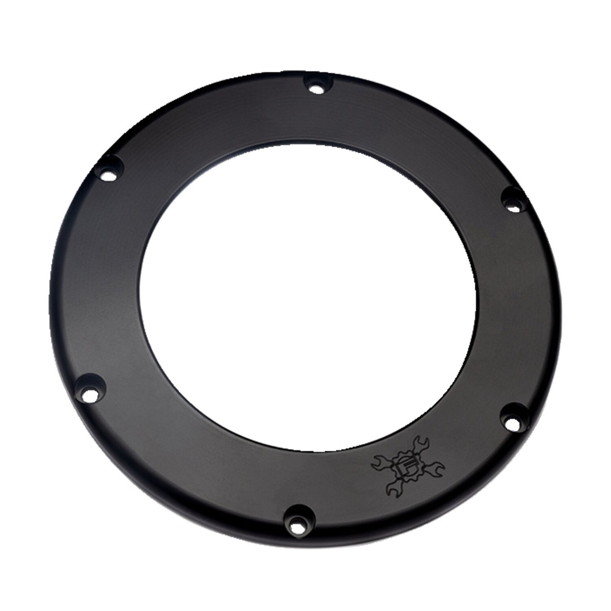 Feuling replacement BA air filter cover - Black - Clear