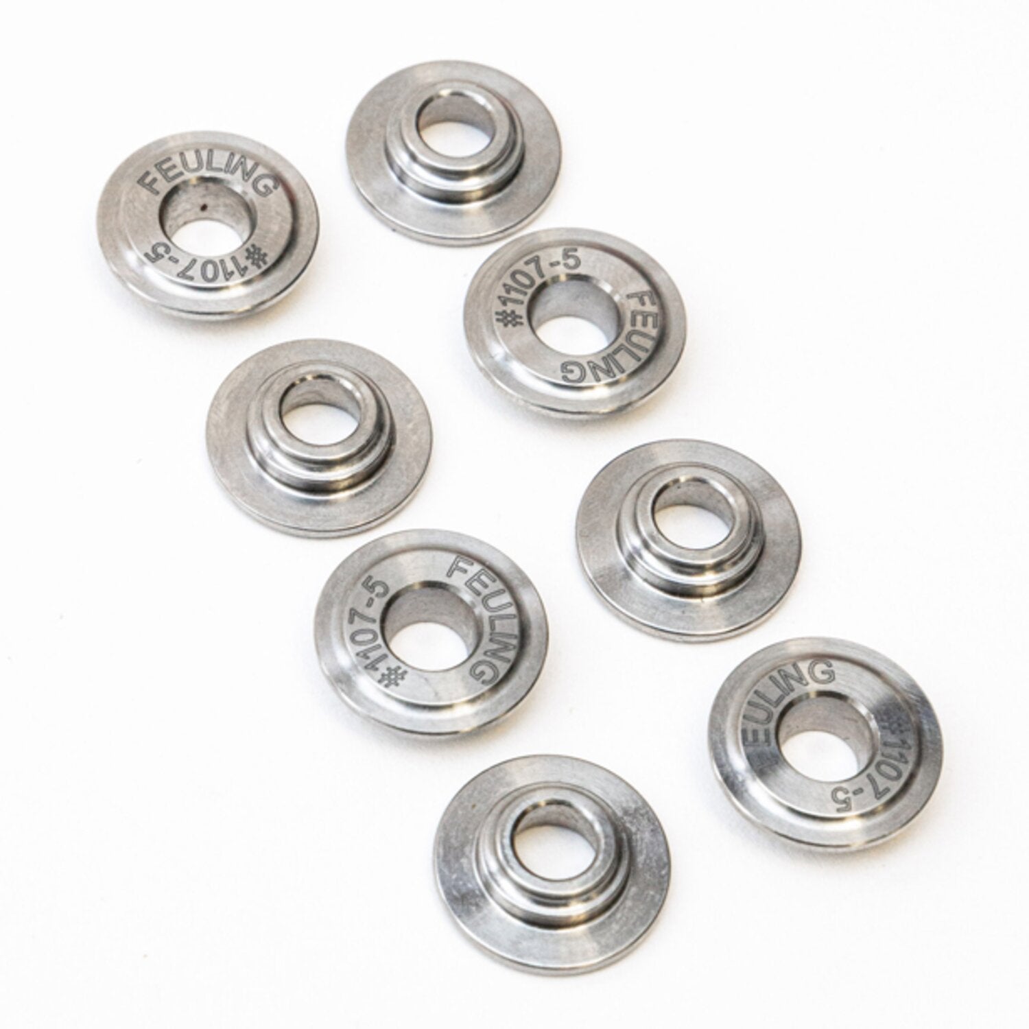 Feuling M8 titanium top valve spring collar set - STD