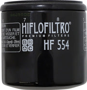 Hiflofiltro Oil Filter Hf554