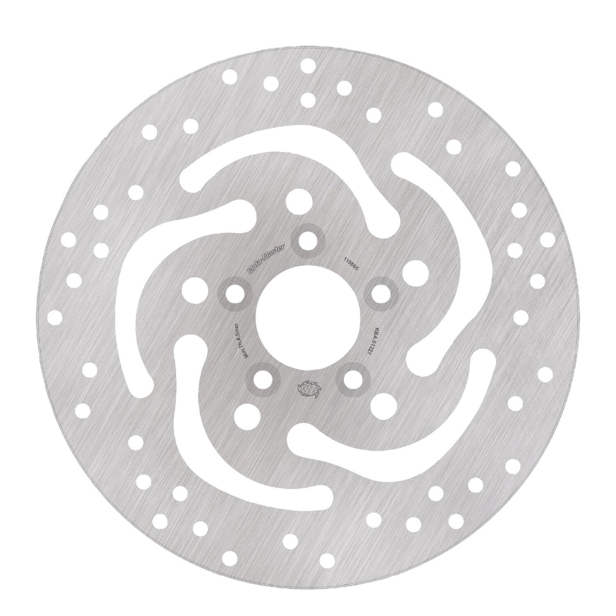 Moto-Master 'Halo' rigid brake rotor - Left side rear