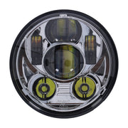 MCS Bright 5-3/4" LED headlamp unit - Chrome