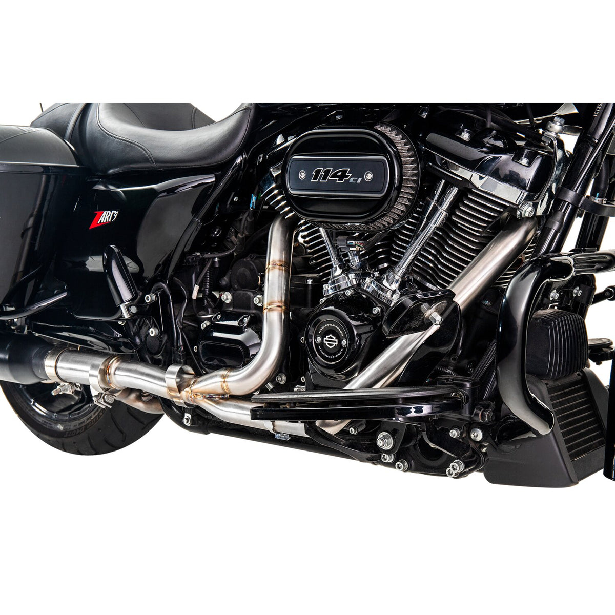 Zard Decat Racing 2-1 head pipes - Titanium