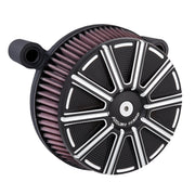 Arlen Ness Stage 1 Big Sucker air cleaner kit - 10-Gauge Blk