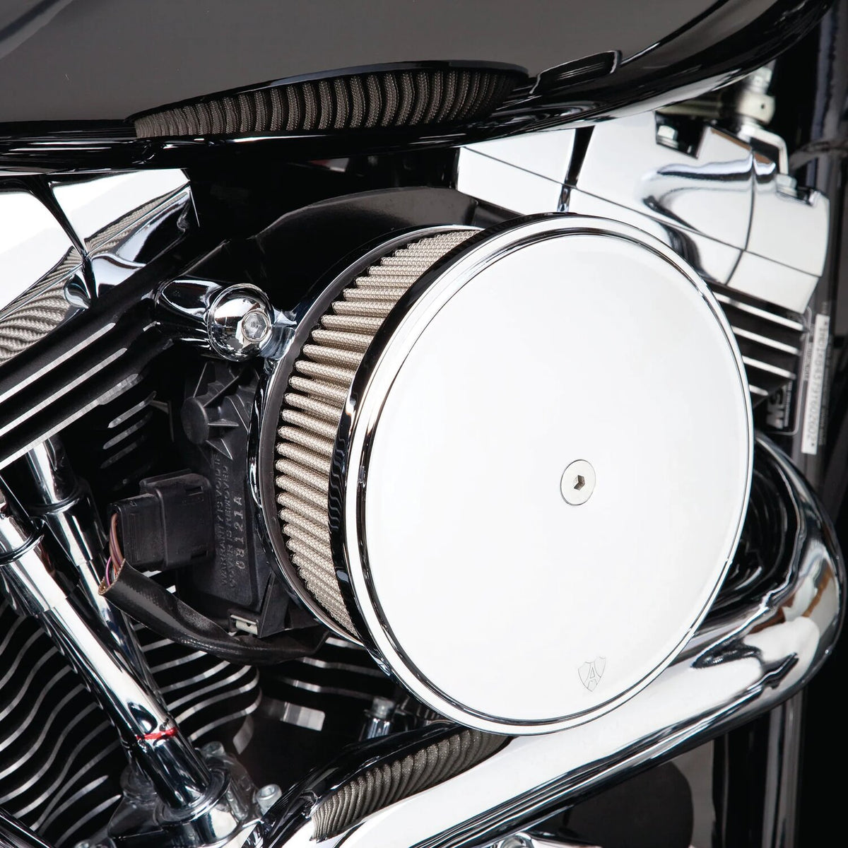 Arlen Ness Stage 2 Big Sucker air cleaner - Smooth chrome