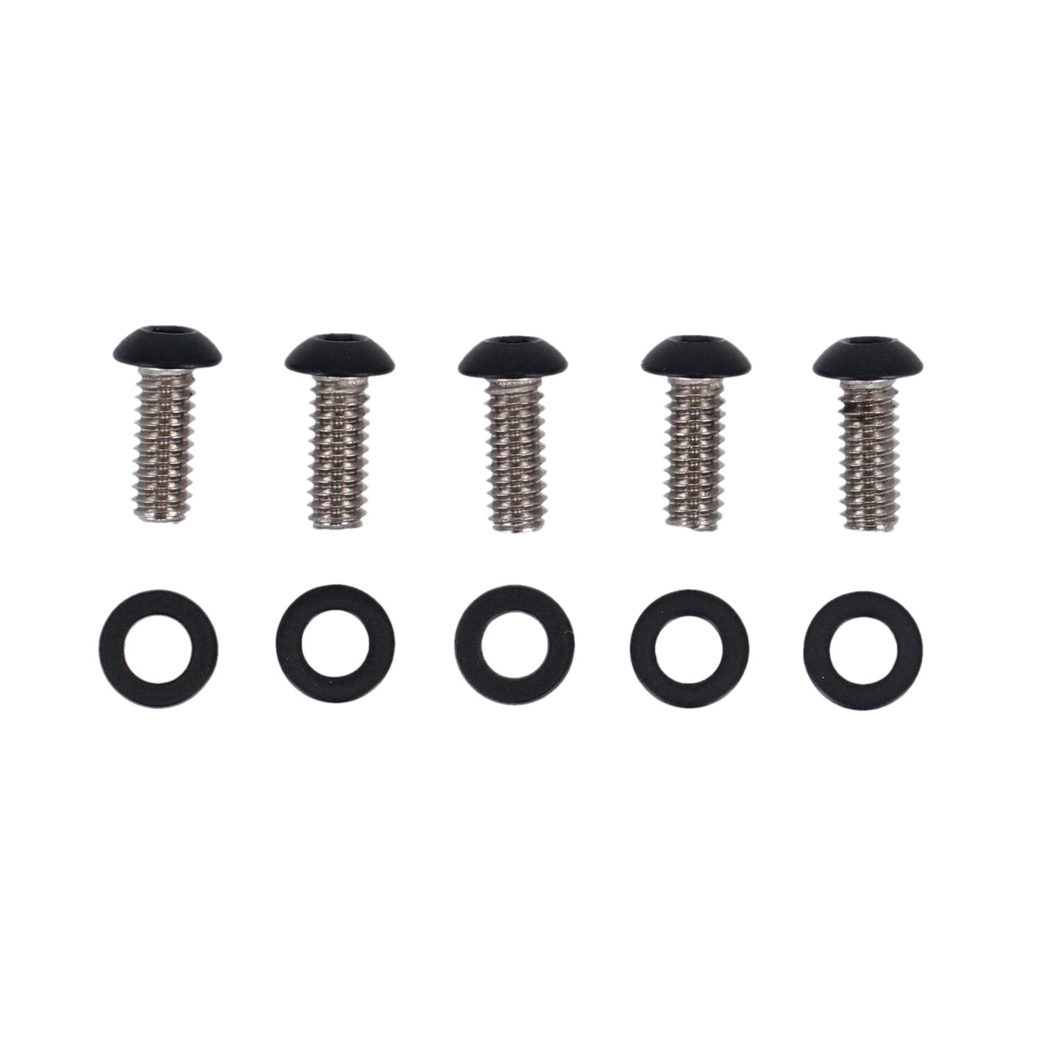 Screws4Bikes bolt kit derby cover - Matte black