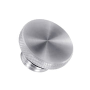 Motone vented gas cap - Clear aluminum