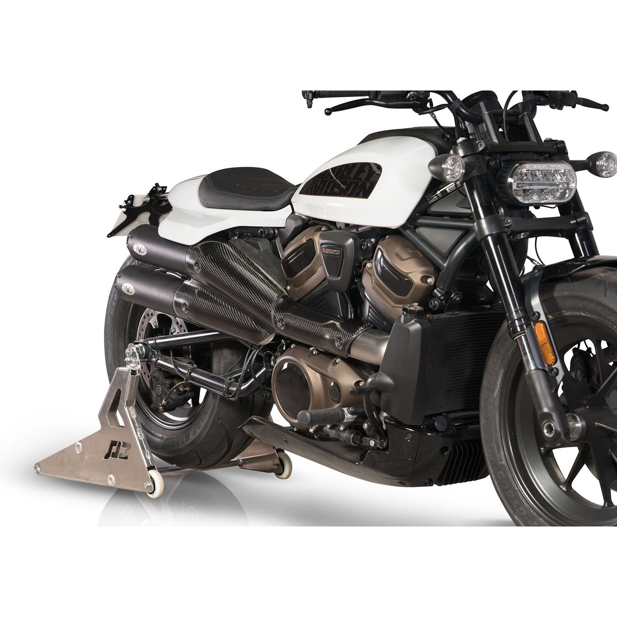 V Performance 2-2 muffler set Sportster S - Black