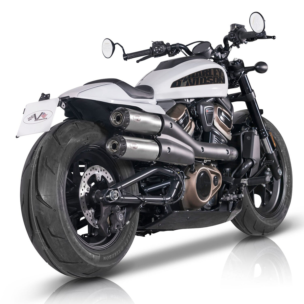 V Performance Under-Tail license plate holder