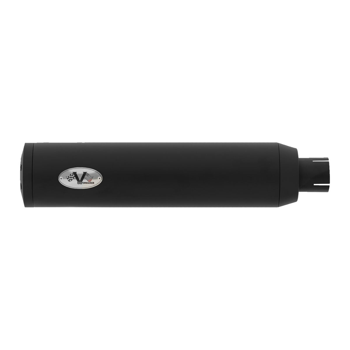 V Performance Chubby 90mm slip-on muffler set - Black