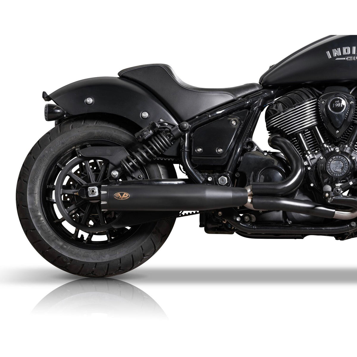 V Performance 2-1 Exh System Revolver Black Euro 5
