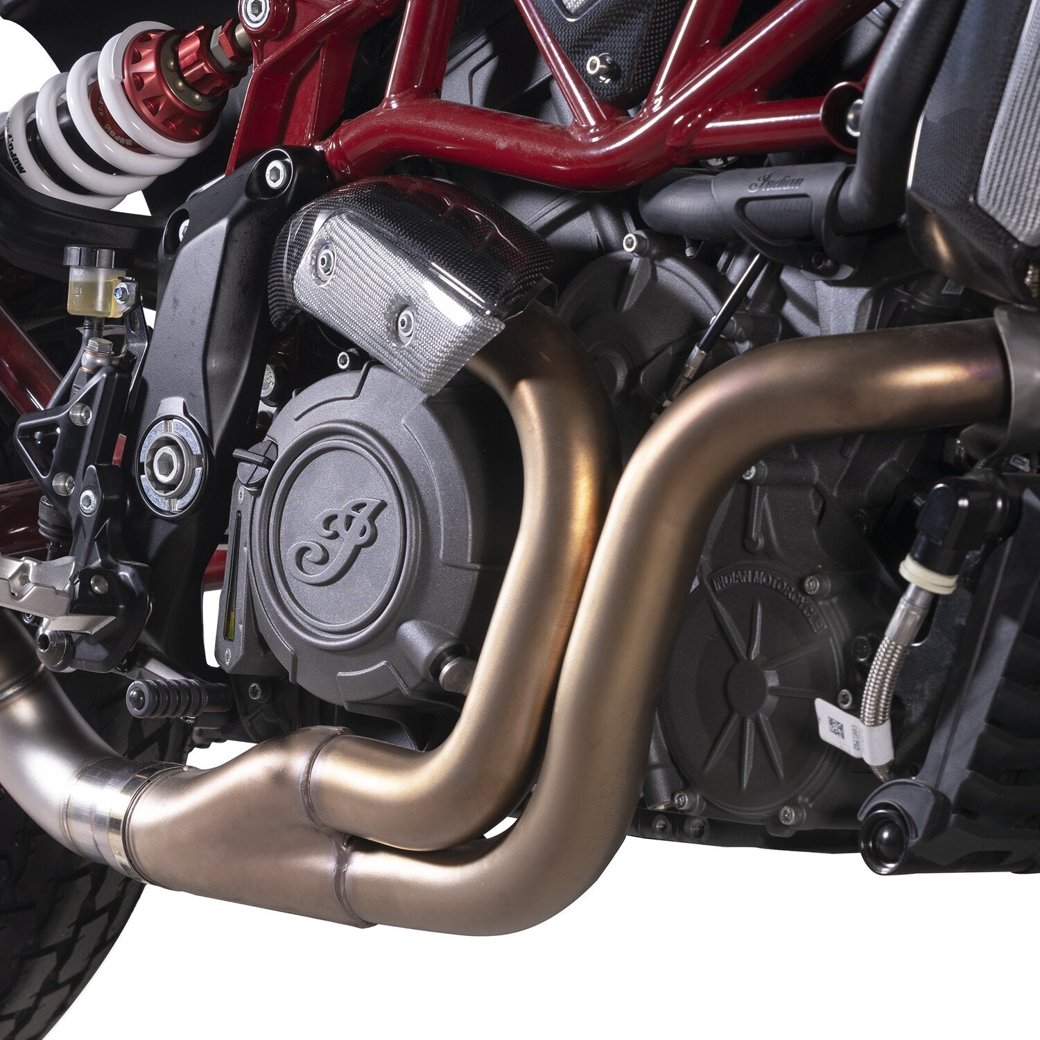 V Performance Racing Mid-Pipe - Without catalytic converter