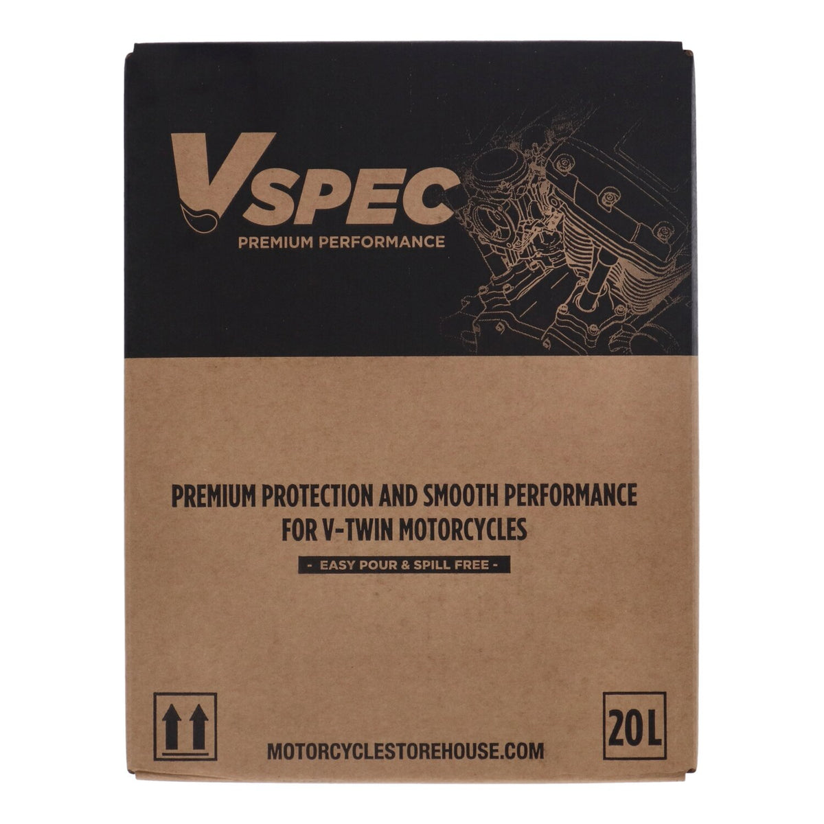 Vspec brake fluid DOT 4 - 20 liter box
