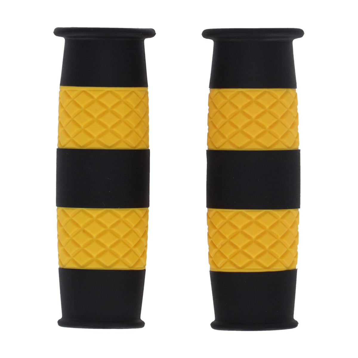 13 and a half company 13 1/2 Outlaw grips black/yellow 1"