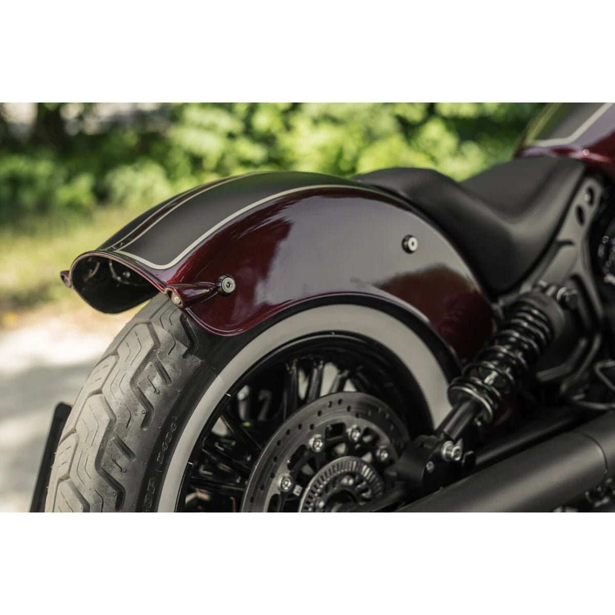 Killer Custom Rear Fender Apache II - Black