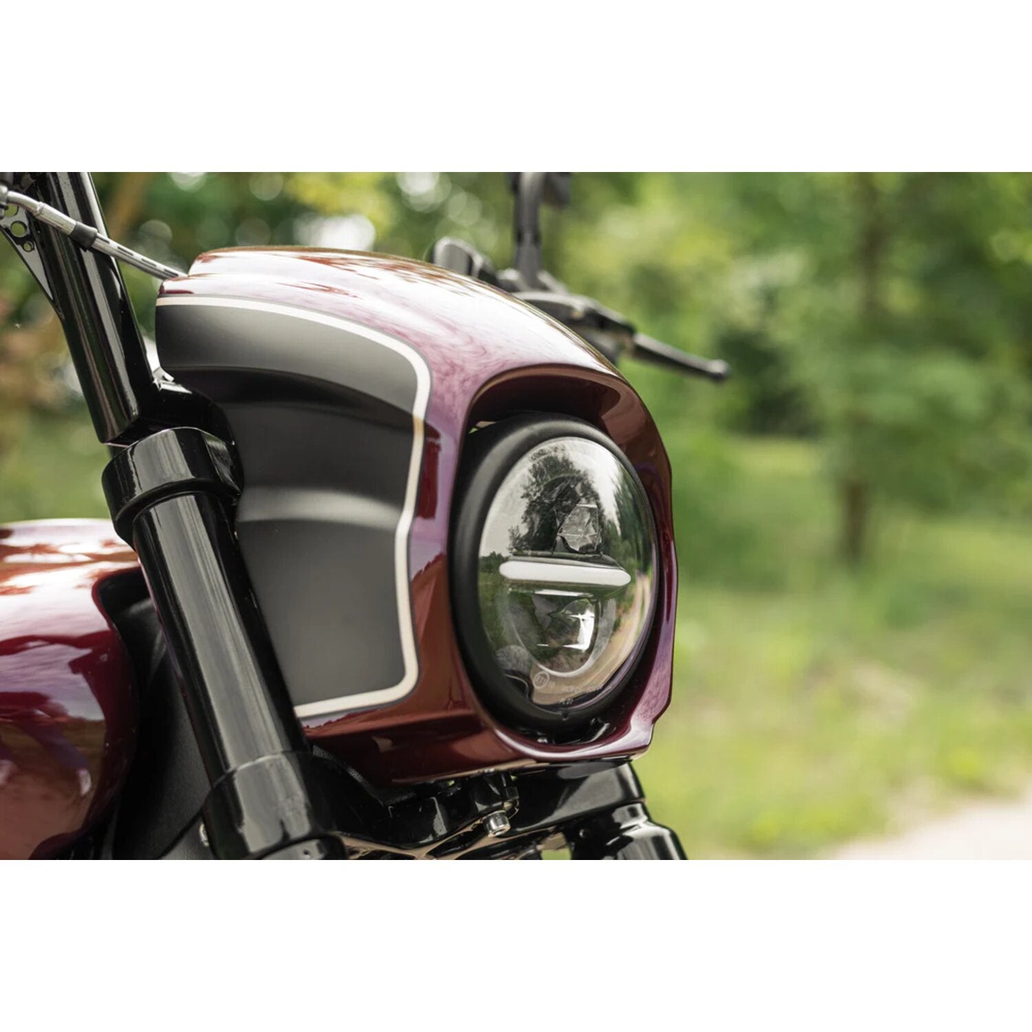 Killer Custom Tomahawk Series Headlight Fairing - Black
