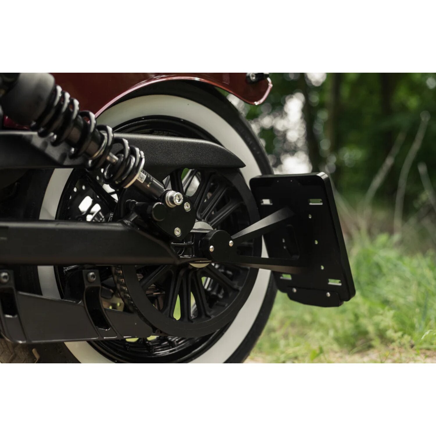 Killer Custom Licence Plate Bracket - Black