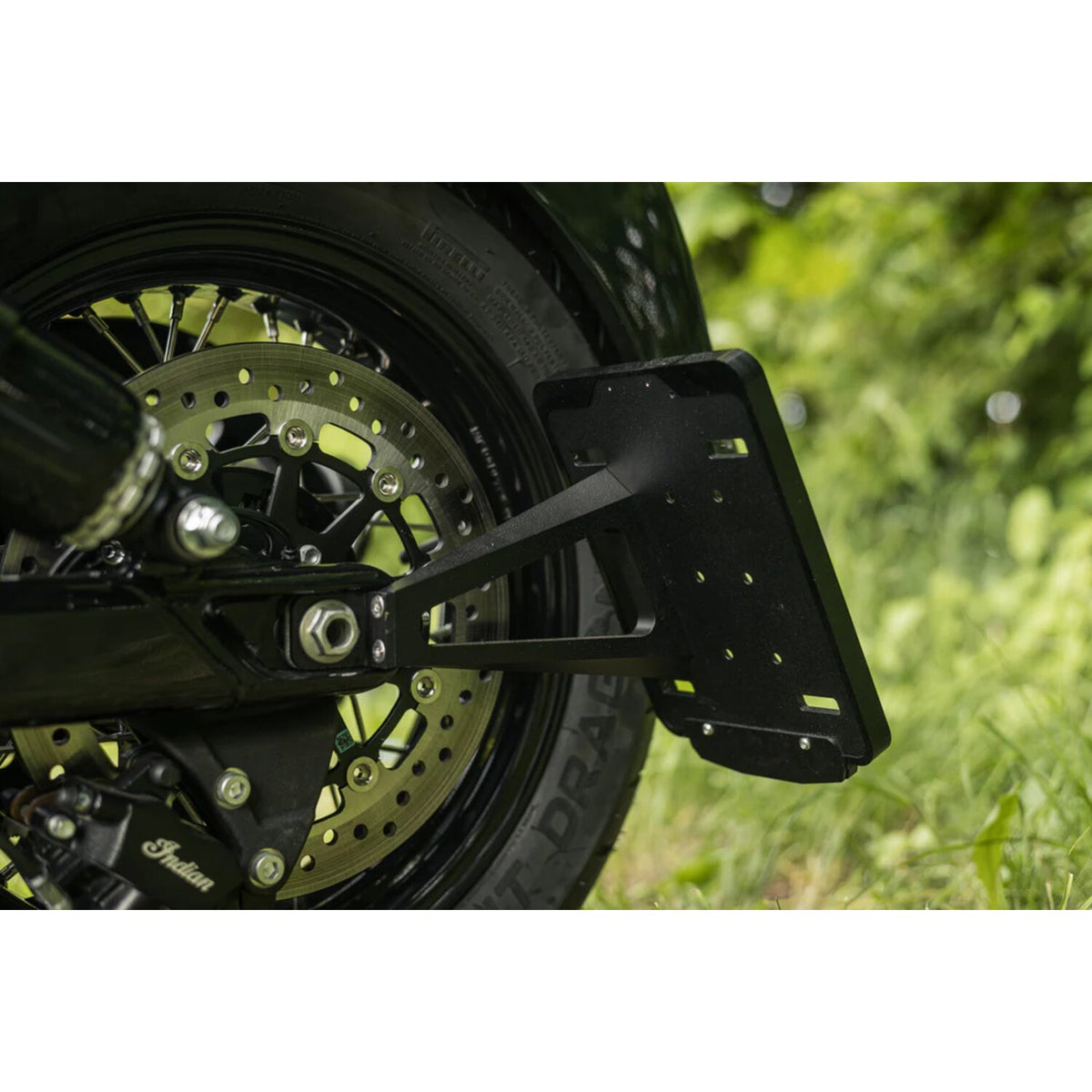 Killer Custom License Plate Bracket - Black