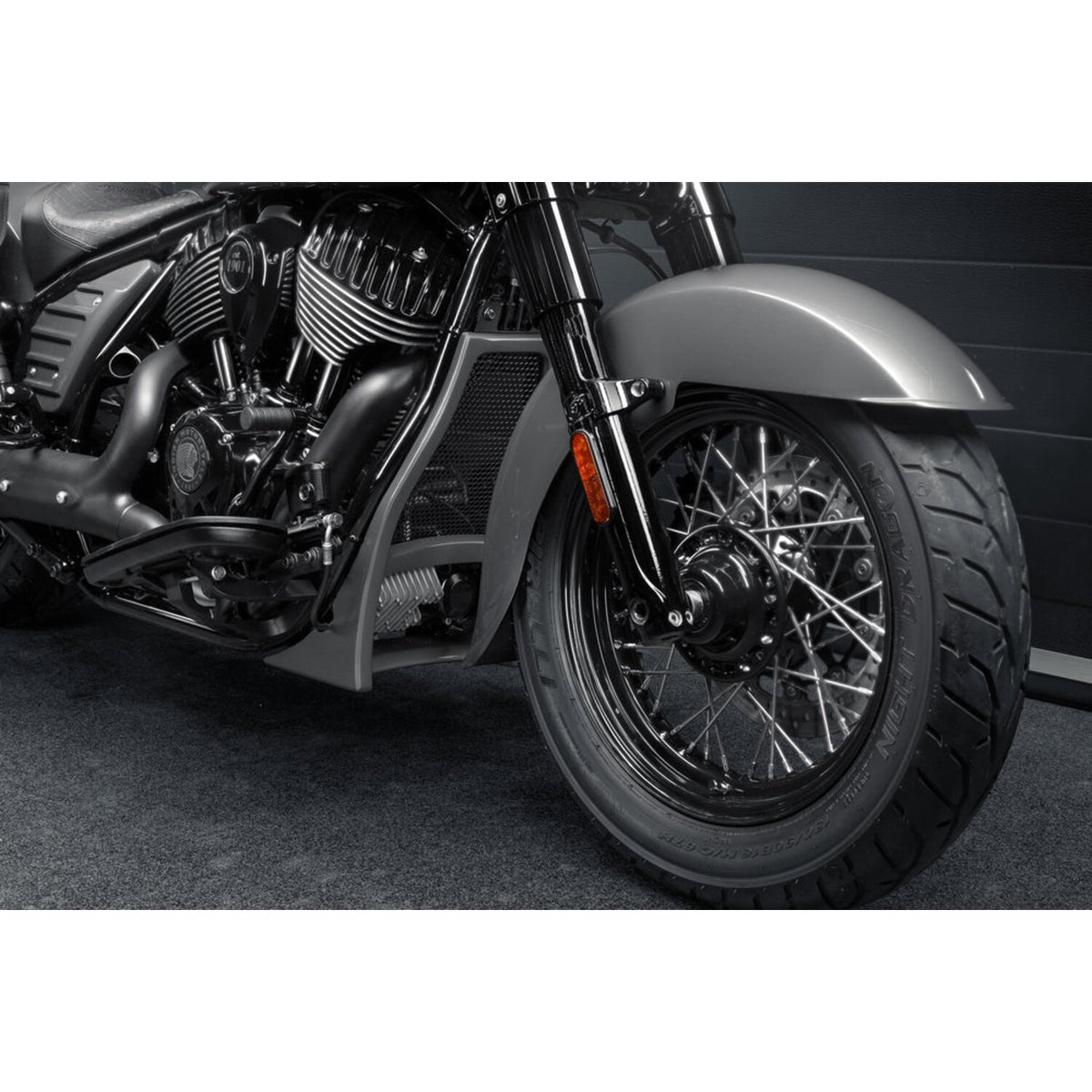 Killer Custom Apache Series Radiator Cover - Black