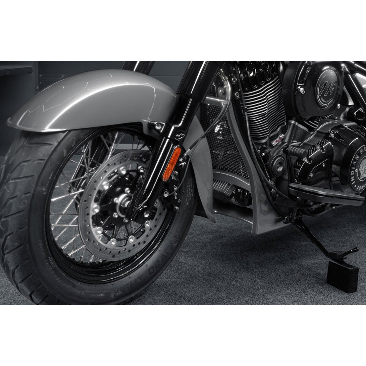 Killer Custom Apache Series Radiator Cover - Black