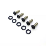 Screws4Bikes bolt kit derby cover - Polished