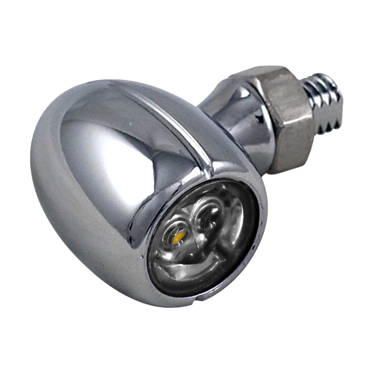 MCS Mini Q 3-1 taillight/turn signal combo - Chrome