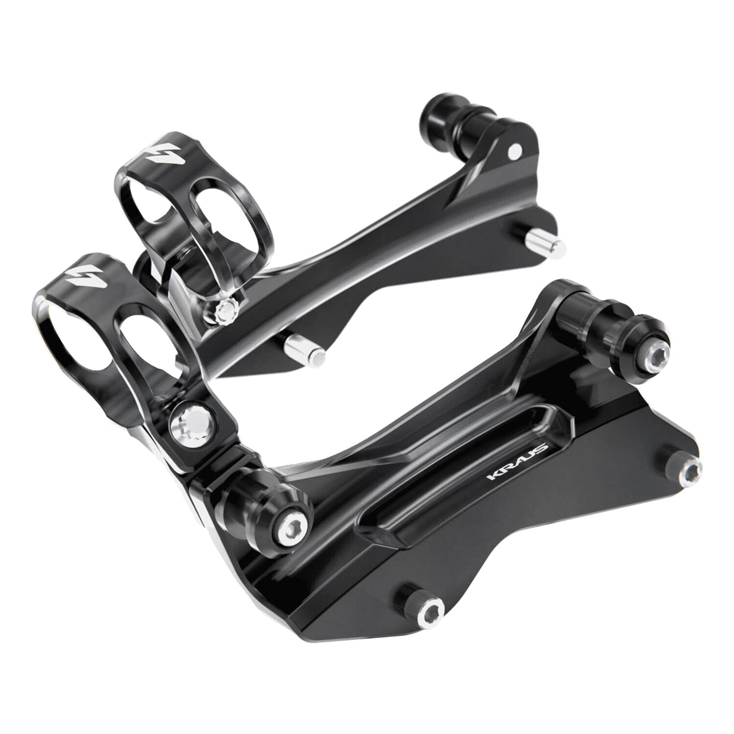 Kraus Pro-4 Docking Hardware for Öhlins - Black anodized