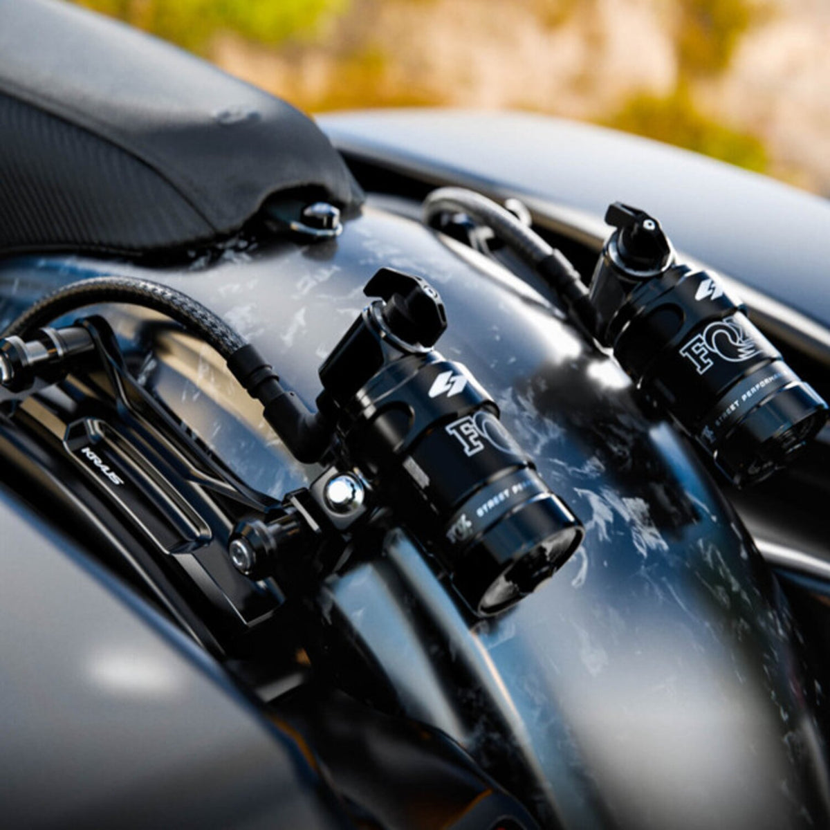 Kraus Pro-4 Docking Hardware for Fox - Black anodized