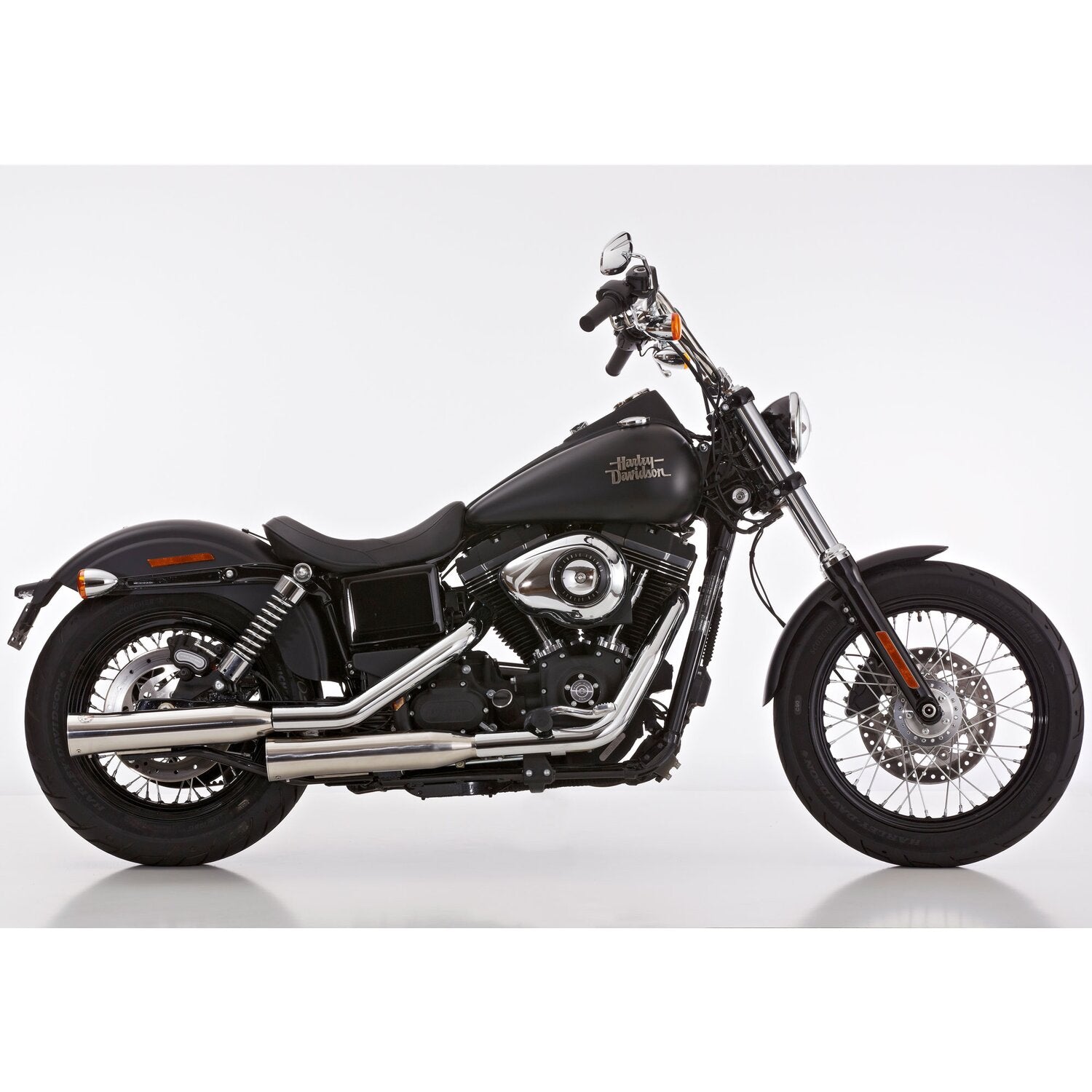 Falcon exhaust Falcon Double groove Slip-ons exhaust Polished