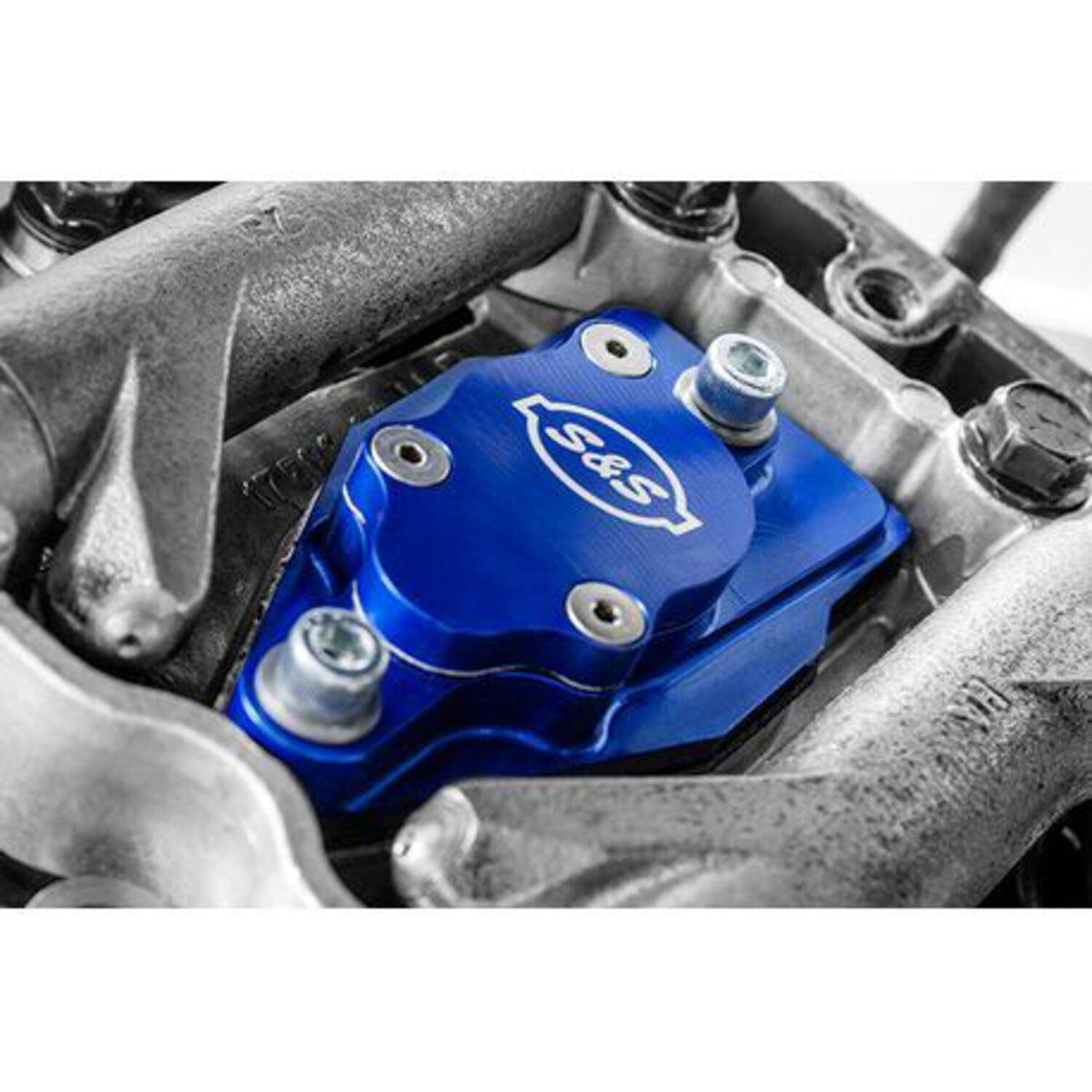 S&S billet head breather kit for Twin Cam