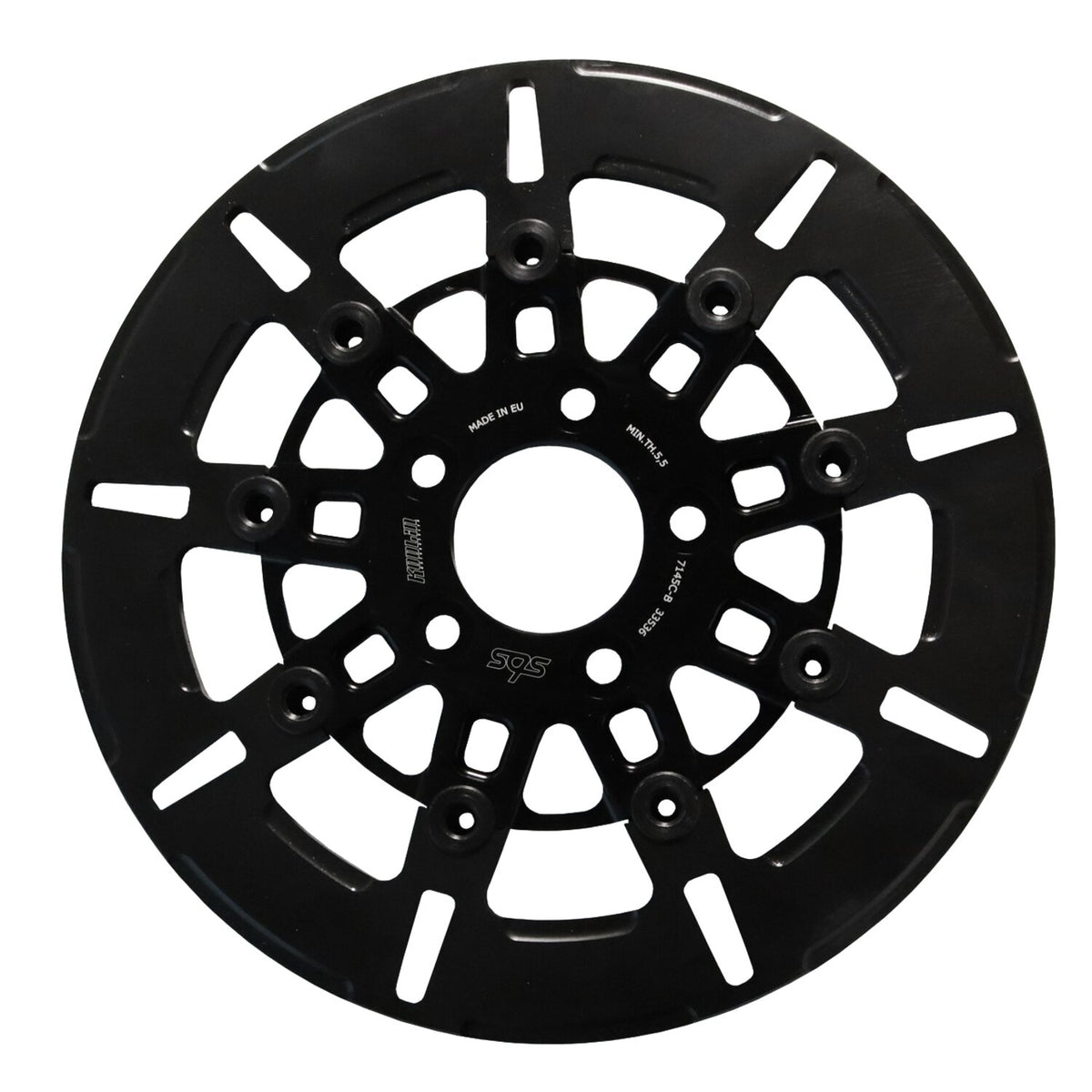 Kodlin by SBS '9-spoke' brake rotor rear - Black