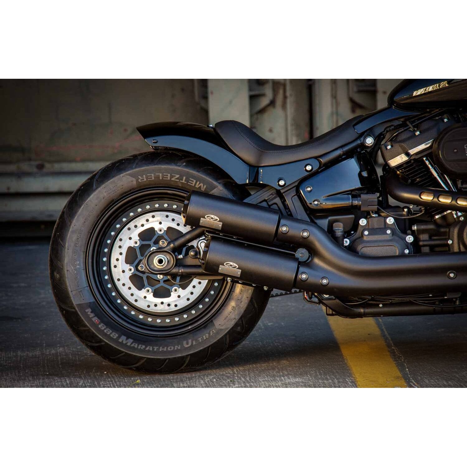 Rick's Motorcycles rear fender kit for 200mm tire - Short