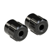 Rick's Motorcycles Clubstyle crashbar end caps - Gloss Black