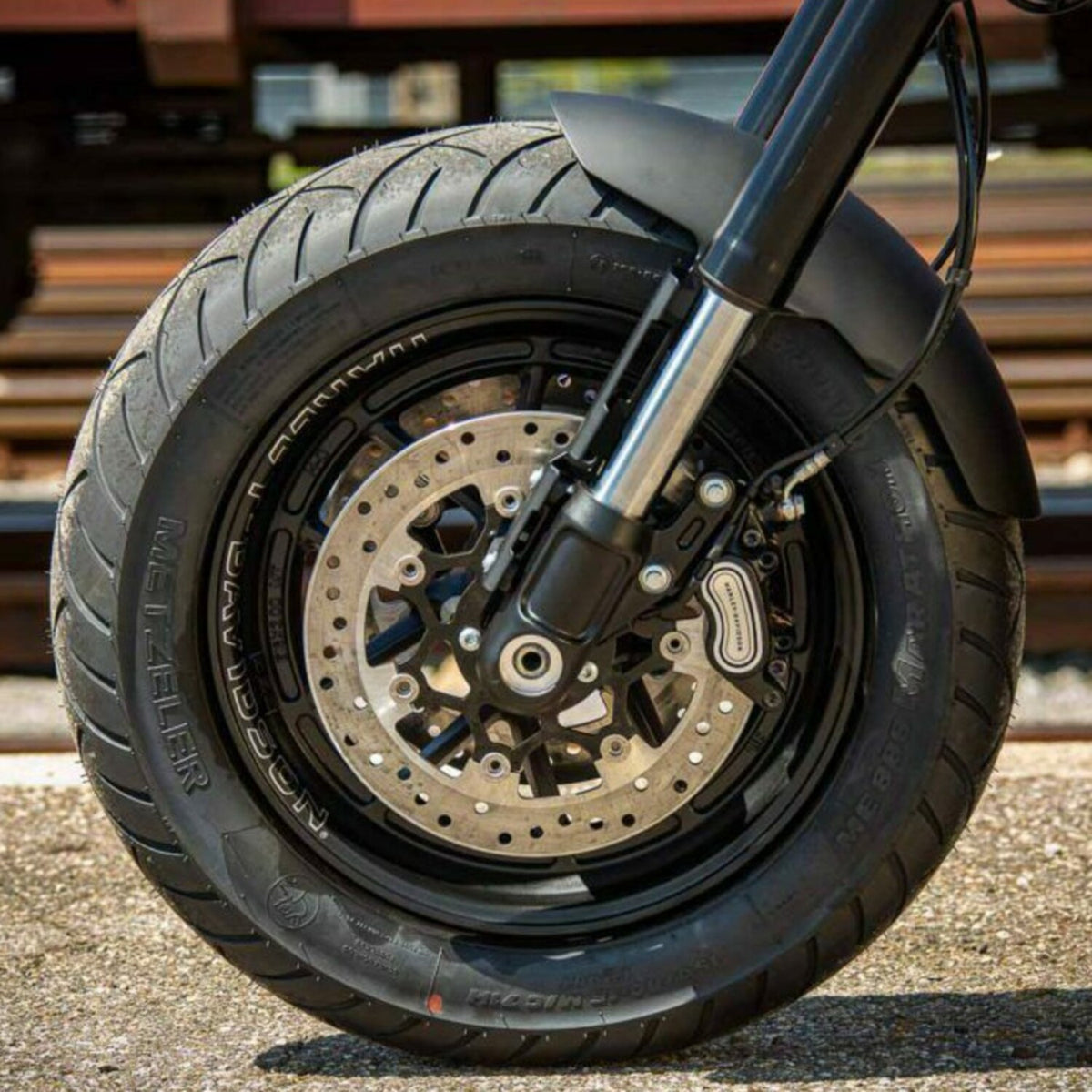 Rick's Motorcycles 150/80-16" custom front fender - Steel