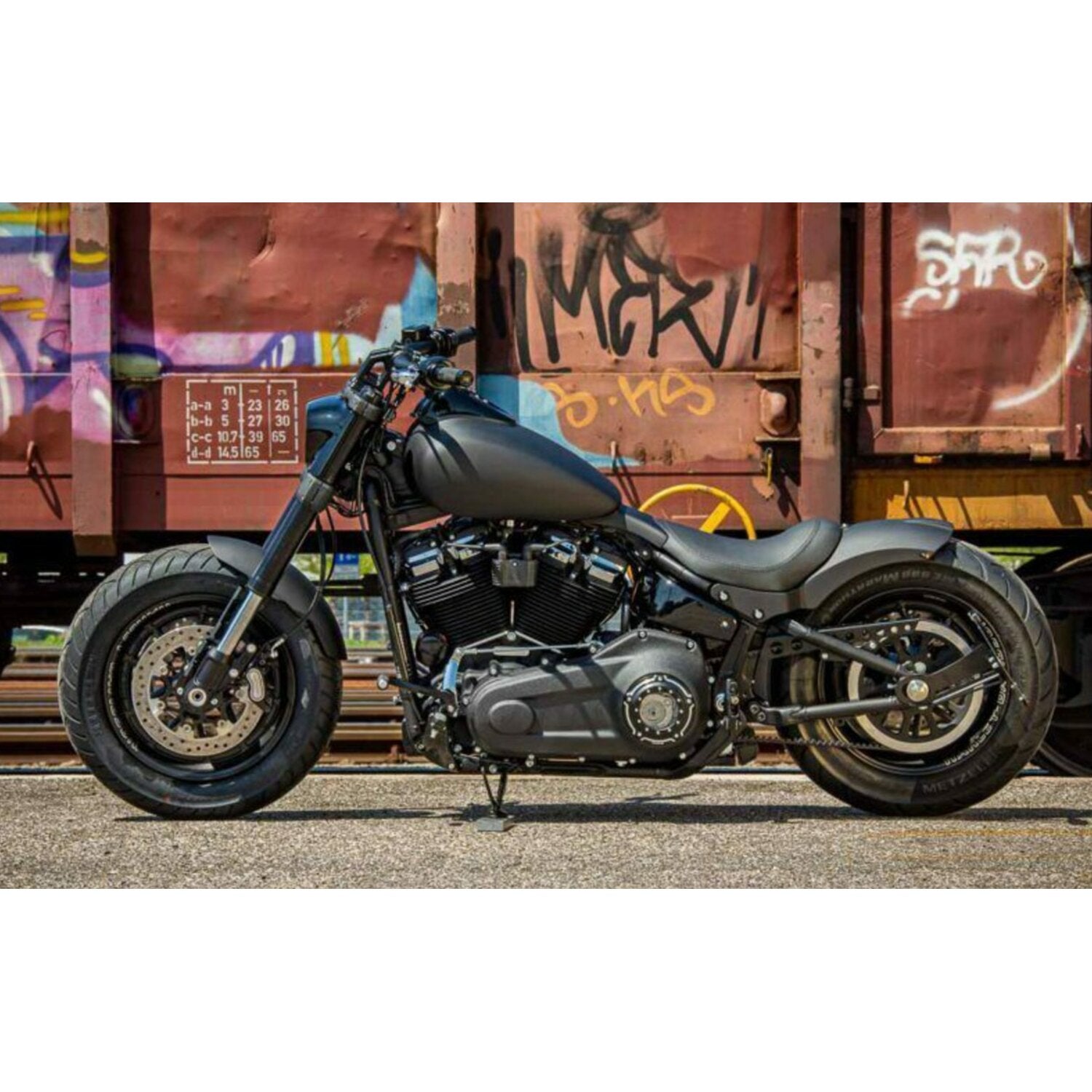 Rick's Motorcycles 150/80-16" custom front fender - Steel