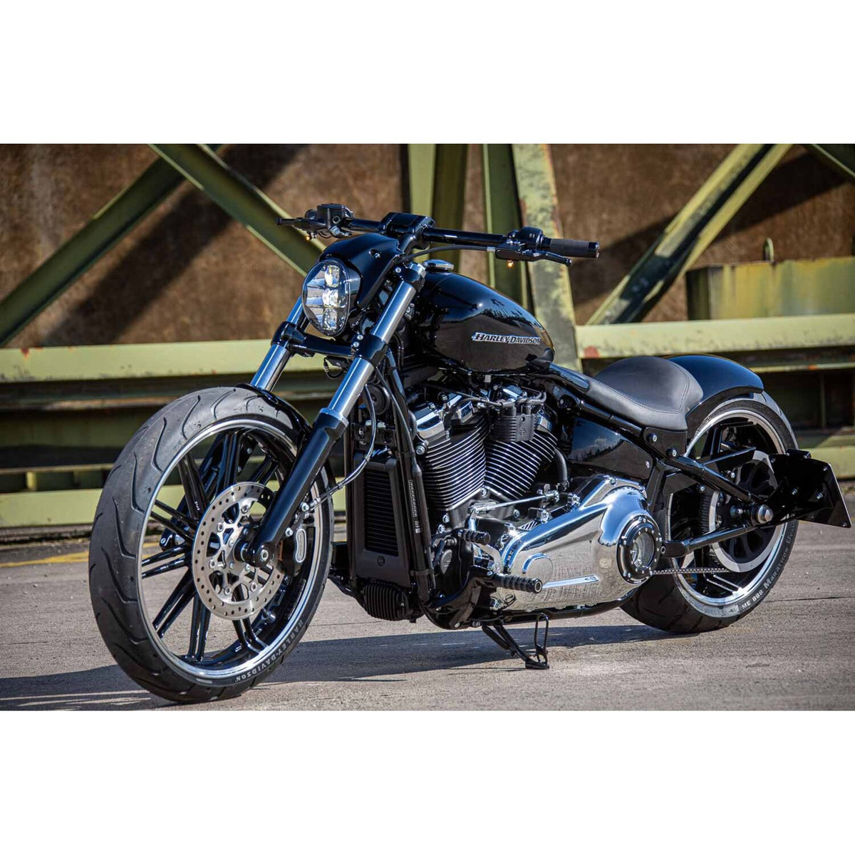Rick's Motorcycles rider foot pegs O-ring style - Polished