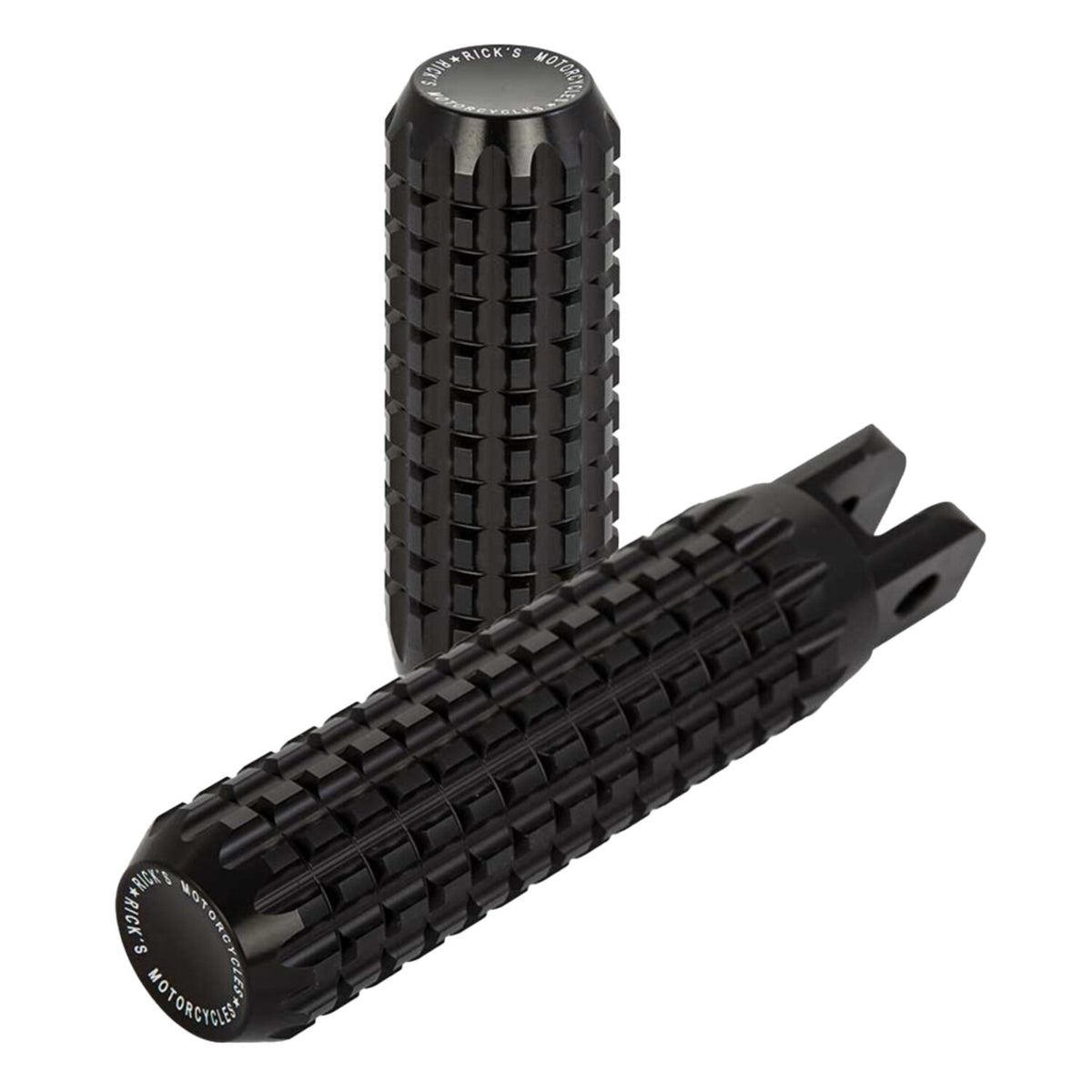Rick's Motorcycles passenger foot pegs AK 4.7 - Black