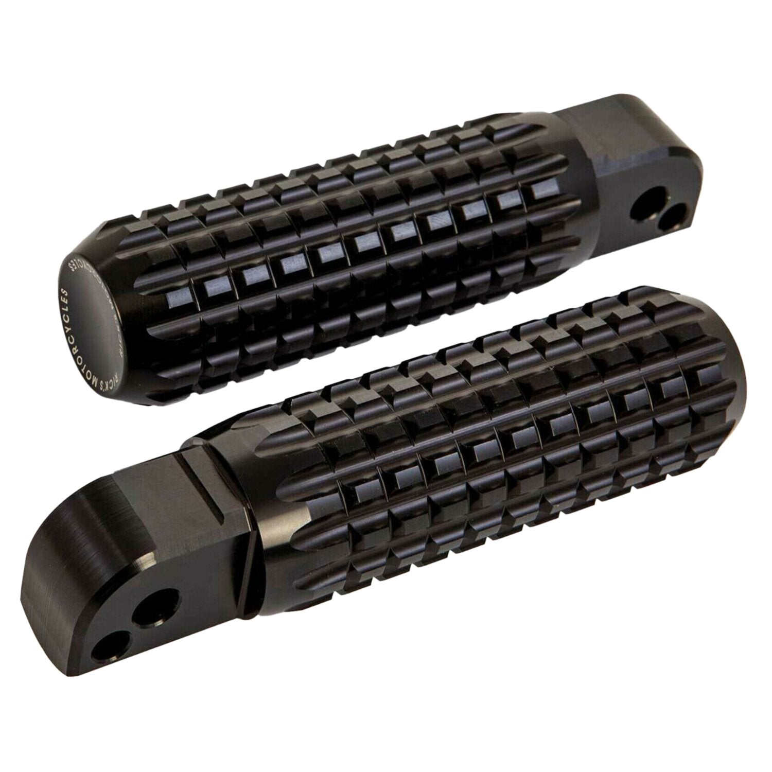 Rick's Motorcycles passenger foot pegs AK 4.7 - Black