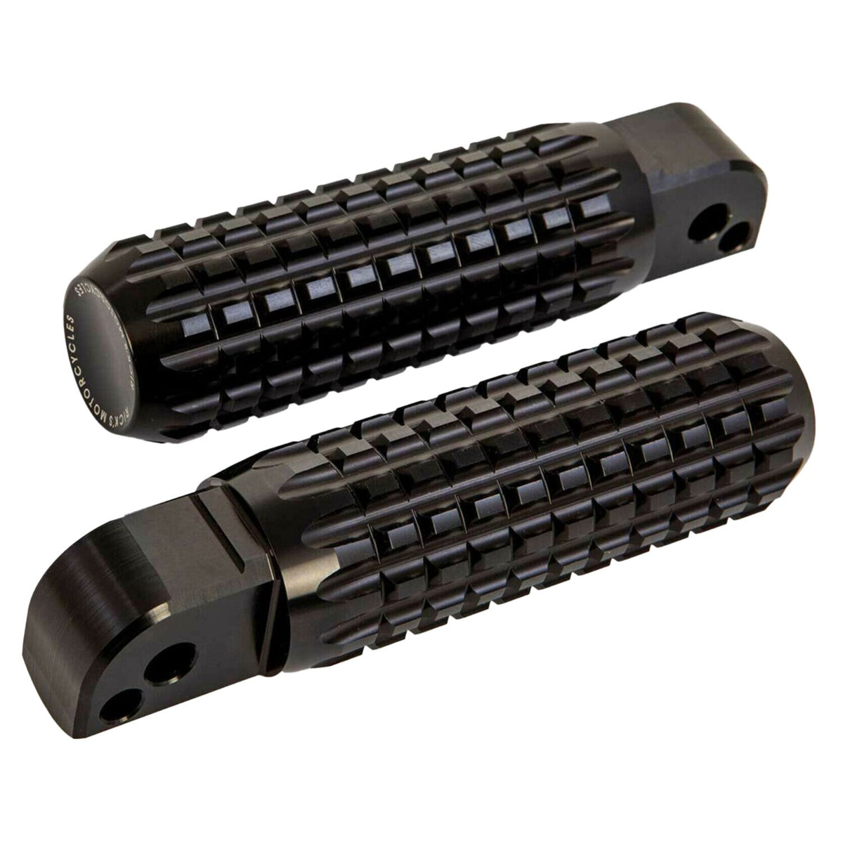 Rick's Motorcycles passenger foot pegs AK 4.7 - Black