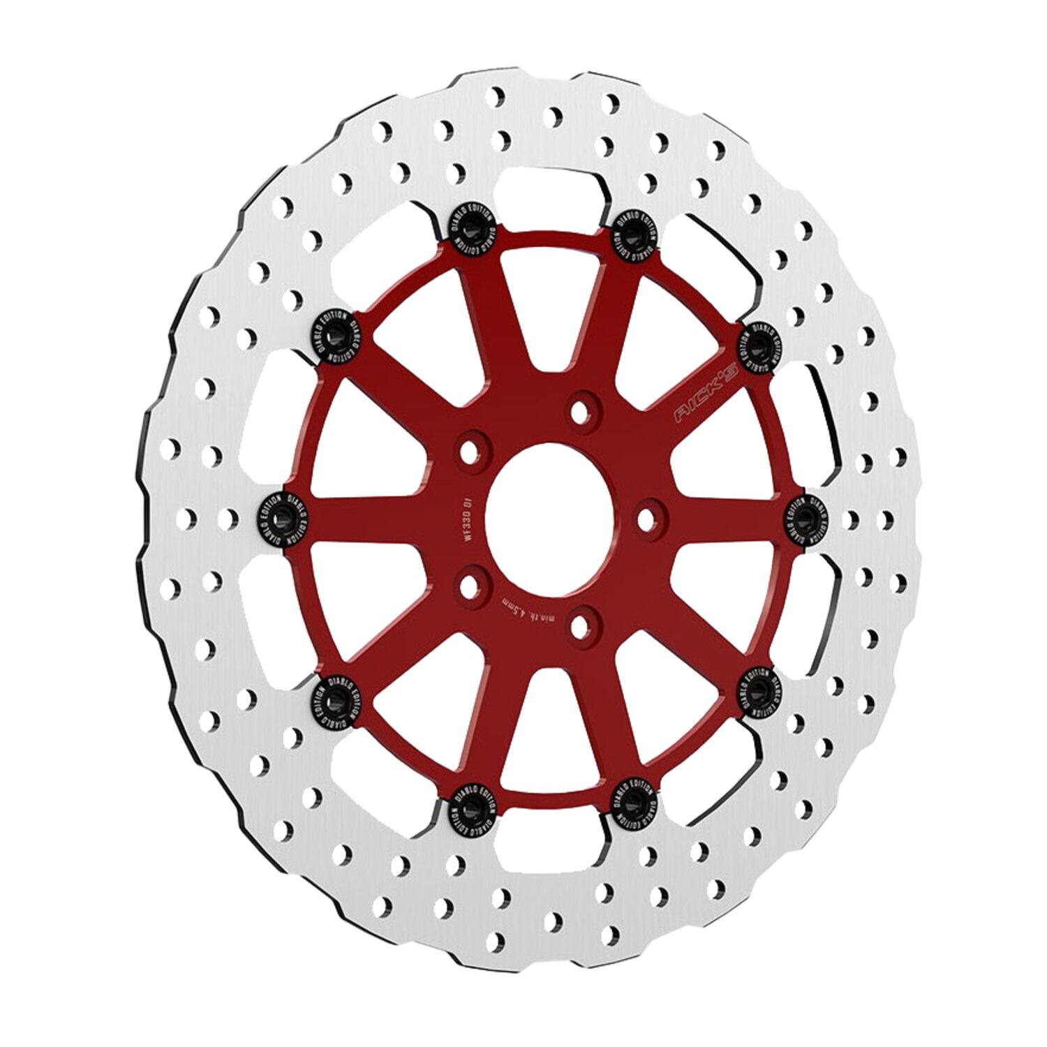 Rick's Motorcycles Wave brake disc EL Diablo 13"