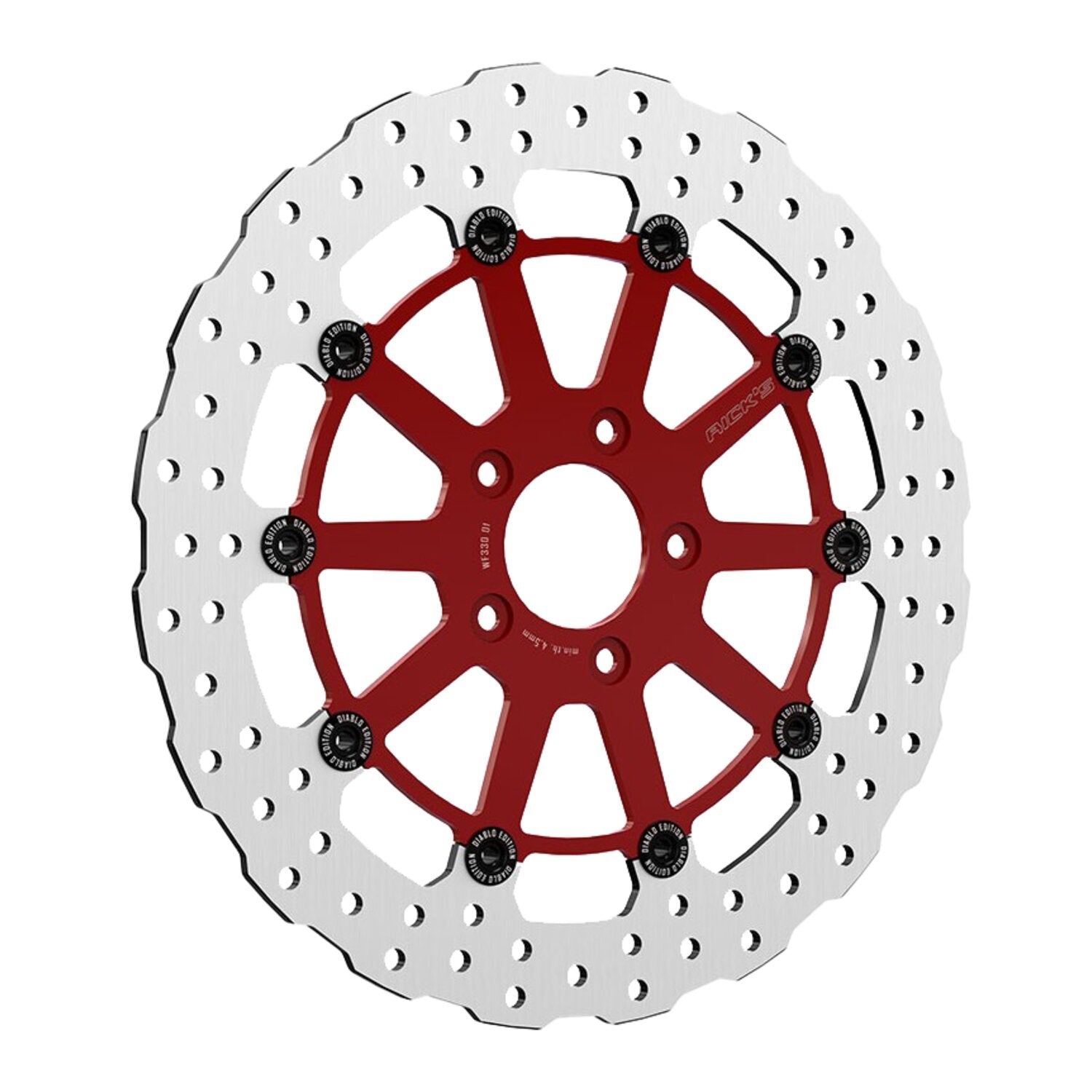 Rick's Motorcycles rear Wave brake disc EL Diablo 11.5"