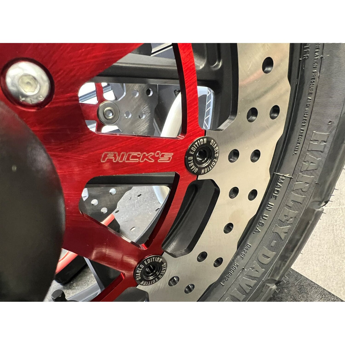 Rick's Motorcycles rear Wave brake disc EL Diablo 11.5"