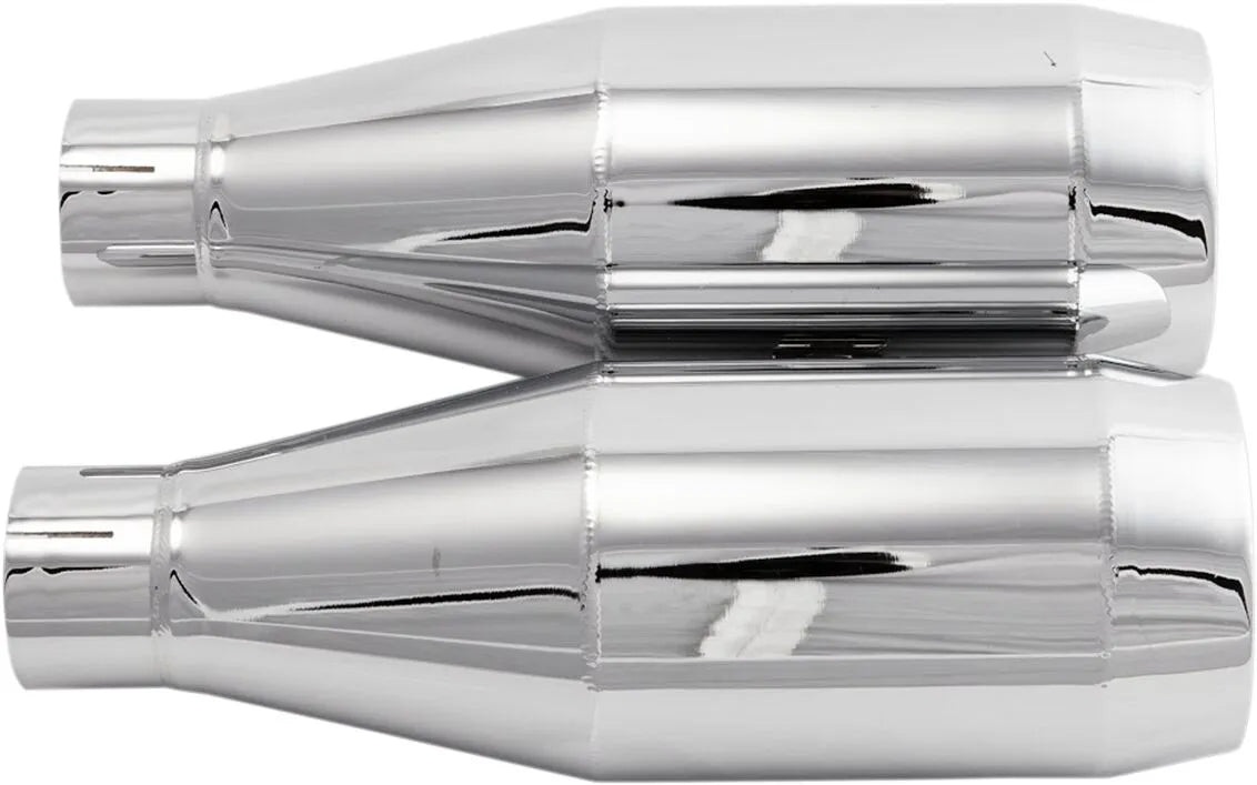 Trask Slip-on Mufflers In Chrome