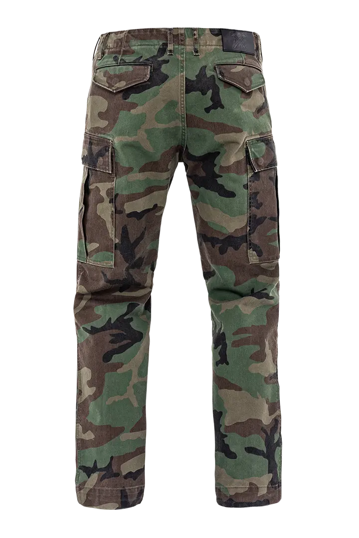 John Doe Regular Cargo Mono Riding Pants Camo