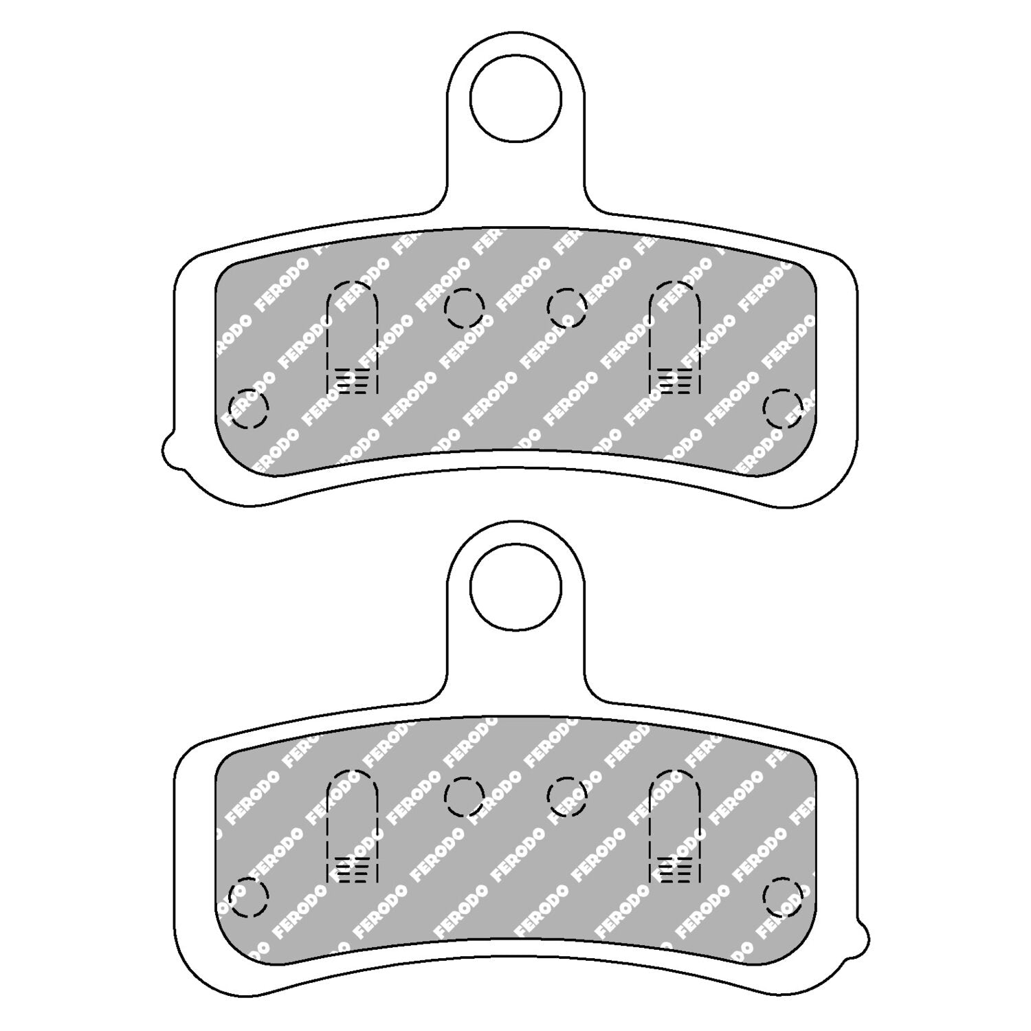 Ferodo brake pads - Sintered ST-compound