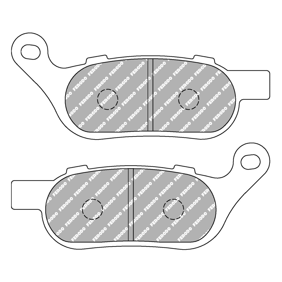 Ferodo brake pads - Sintered ST-compound