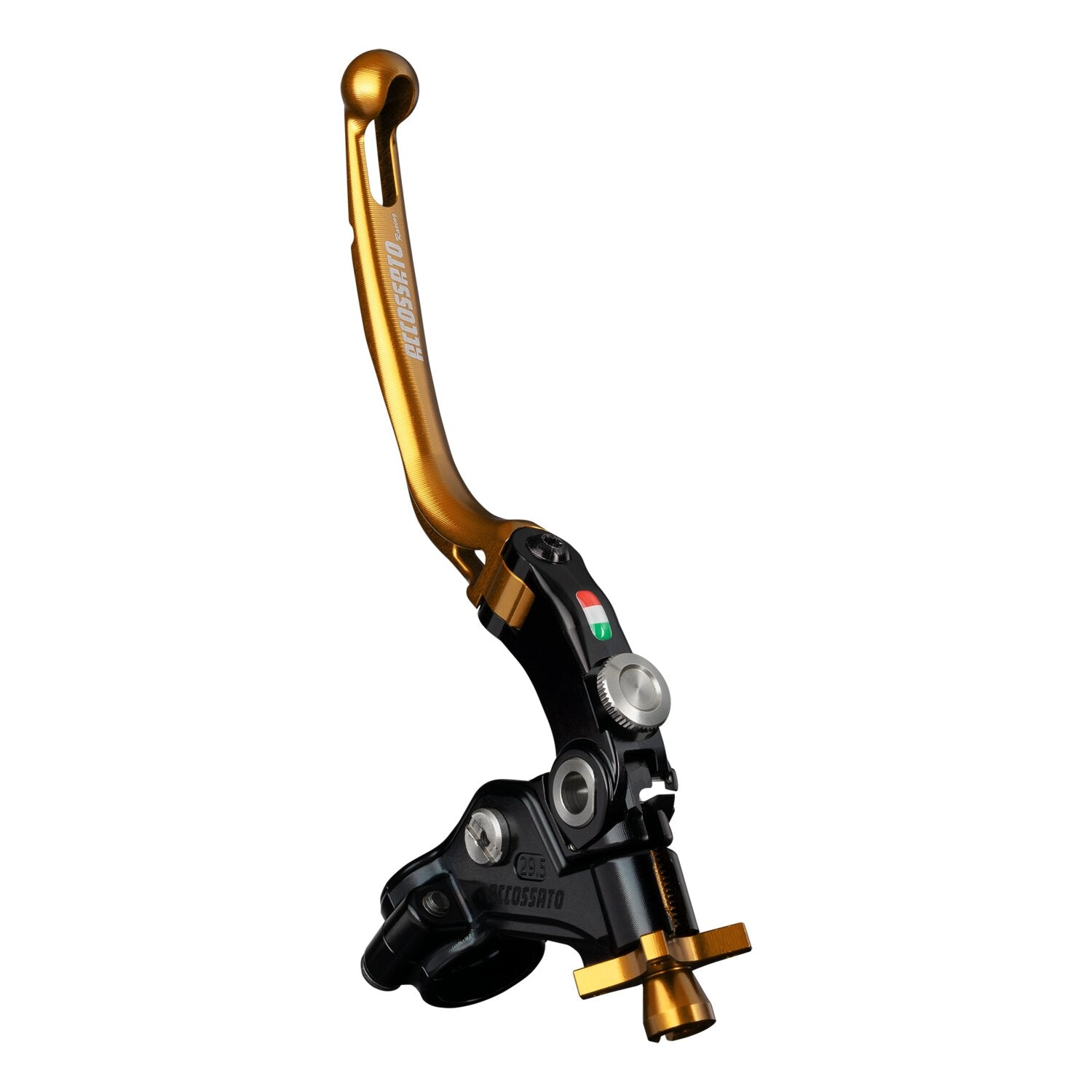 Accossato Cable clutch lever - 29mm RST - Gold
