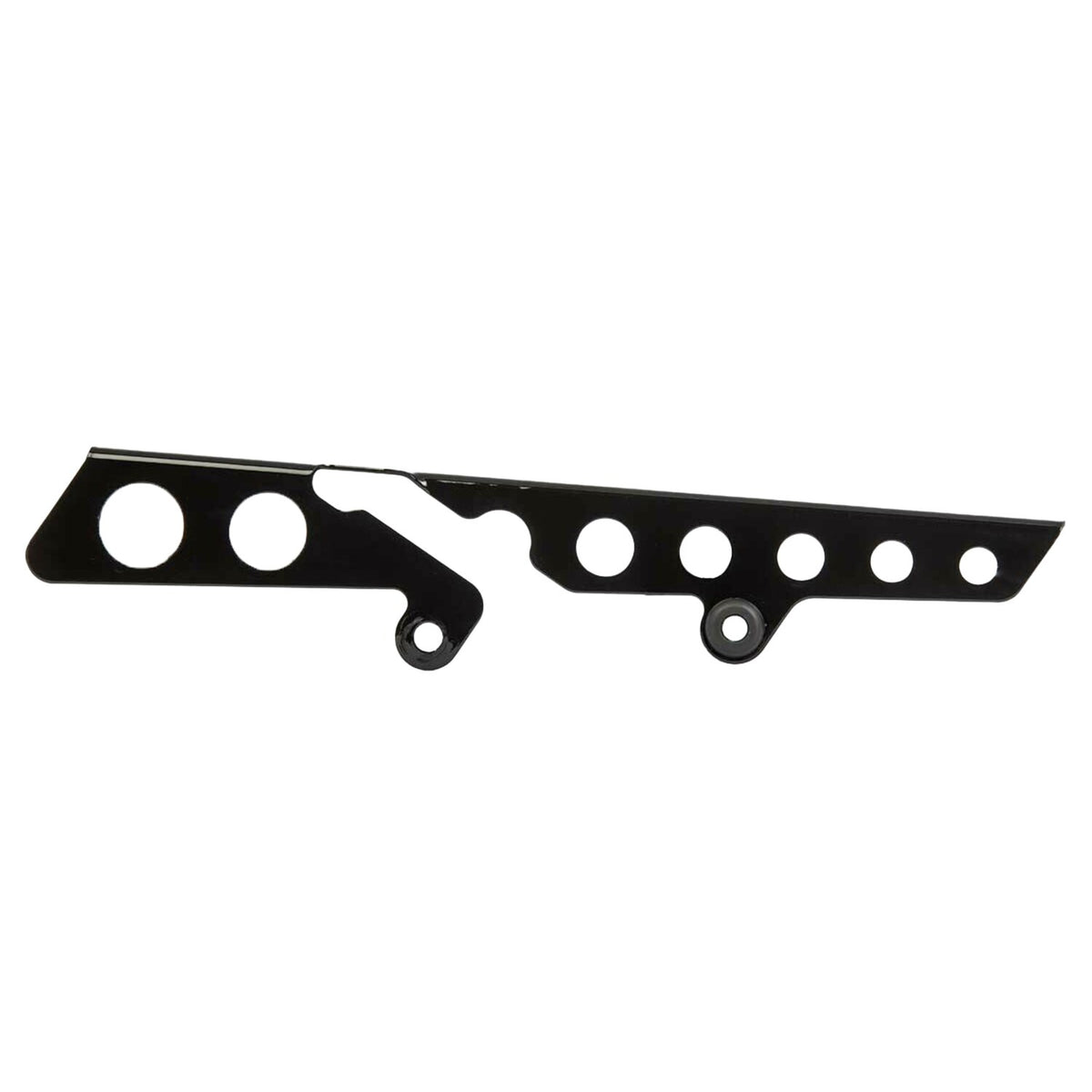 Rick's Motorcycles belt guard Round holes - Matte black