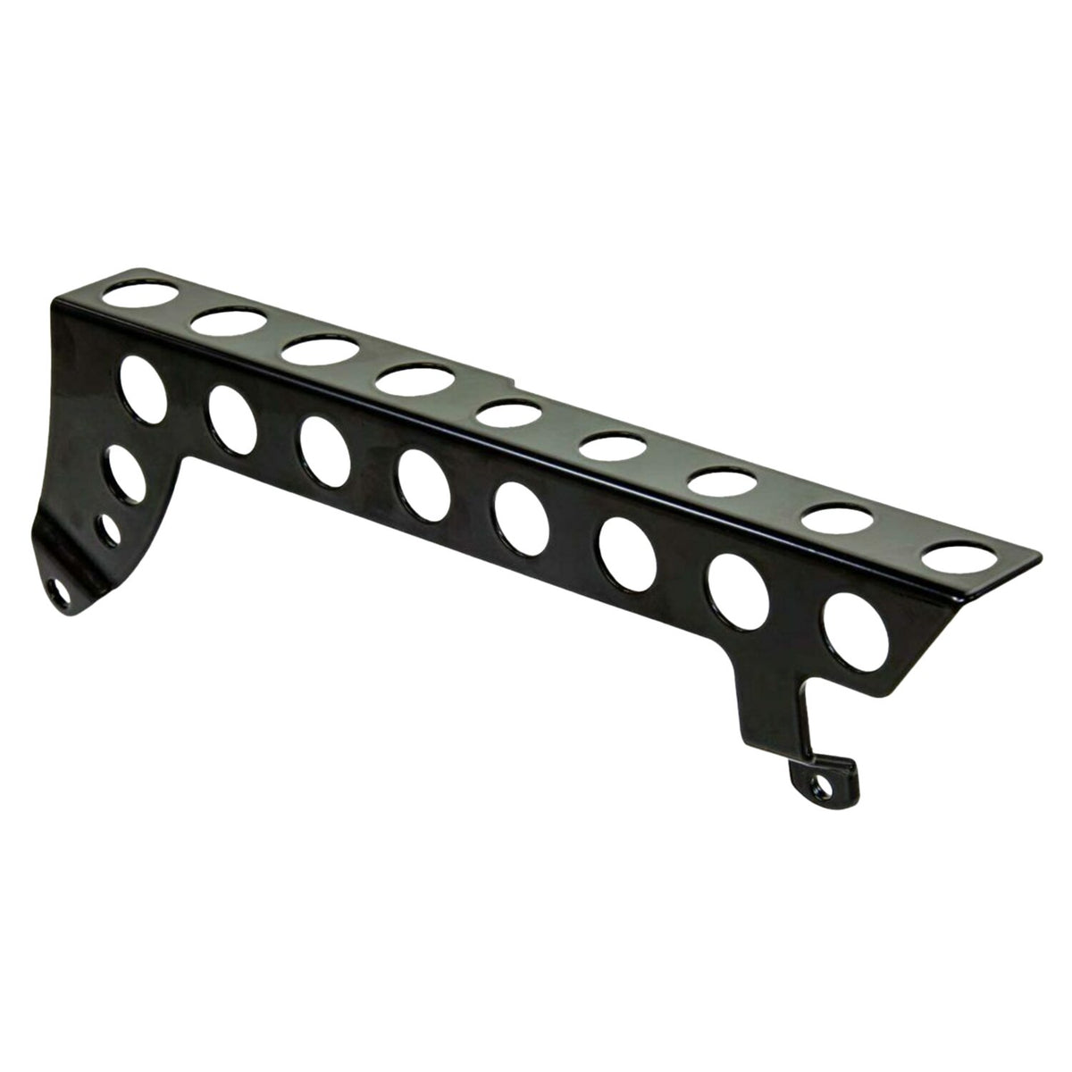 Rick's Motorcycles belt cover Round holes - Gloss black