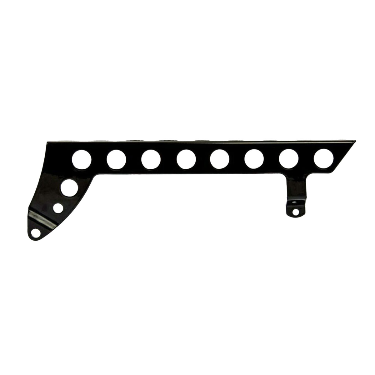 Rick's Motorcycles belt cover Round holes - Matte black